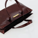 LOUIS VUITTON Monogram Vernis Wilshire PM Bag Pomme D'amour M93642 Auth BA12387A-6