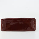 LOUIS VUITTON Monogram Vernis Wilshire PM Bag Pomme D'amour M93642 Auth BA12387A-9