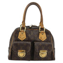 LOUIS VUITTON Monogram Manhattan PM Hand Bag M40026 LV Auth BA12388-13