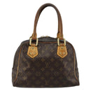 LOUIS VUITTON Monogram Manhattan PM Hand Bag M40026 LV Auth BA12388-2