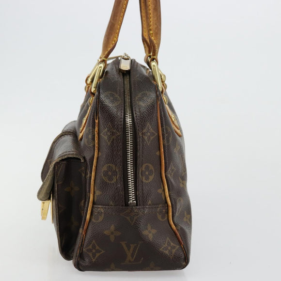 LOUIS VUITTON Monogram Manhattan PM Hand Bag M40026 LV Auth BA12388
