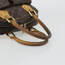 LOUIS VUITTON Monogram Manhattan PM Hand Bag M40026 LV Auth BA12388-7
