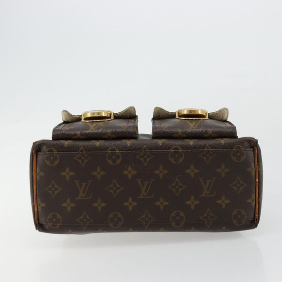 LOUIS VUITTON Monogram Manhattan PM Hand Bag M40026 LV Auth BA12388