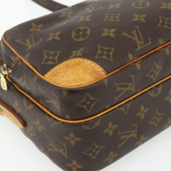 LOUIS VUITTON Monogram Nile Shoulder Bag M45244 LV Auth BA12389