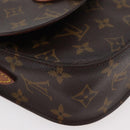 LOUIS VUITTON Monogram Saint Cloud PM Shoulder Bag M51244 LV Auth BA12390-15