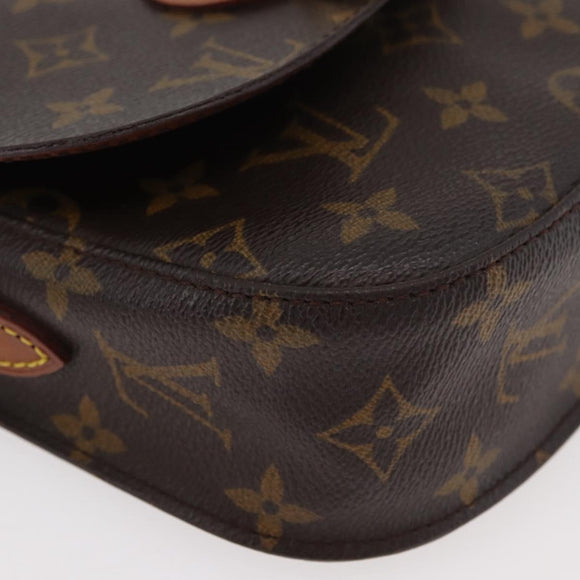 LOUIS VUITTON Monogram Saint Cloud PM Shoulder Bag M51244 LV Auth BA12390