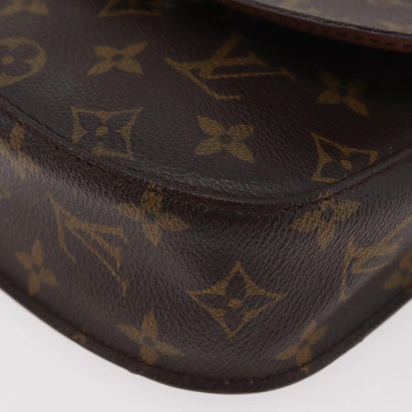 LOUIS VUITTON Monogram Saint Cloud PM Shoulder Bag M51244 LV Auth BA12390