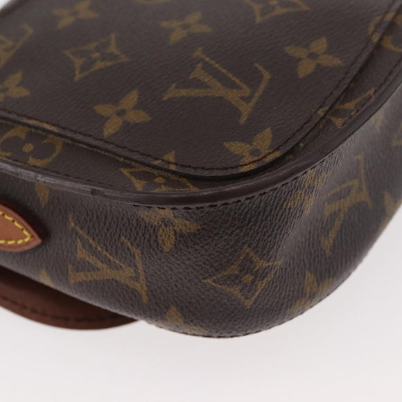 LOUIS VUITTON Monogram Saint Cloud PM Shoulder Bag M51244 LV Auth BA12390