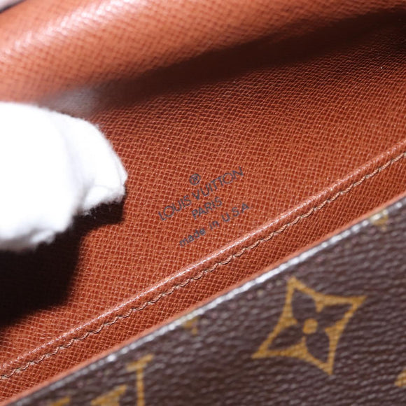 LOUIS VUITTON Monogram Saint Cloud PM Shoulder Bag M51244 LV Auth BA12390