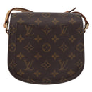 LOUIS VUITTON Monogram Saint Cloud PM Shoulder Bag M51244 LV Auth BA12390-2