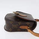 LOUIS VUITTON Monogram Saint Cloud PM Shoulder Bag M51244 LV Auth BA12390-3