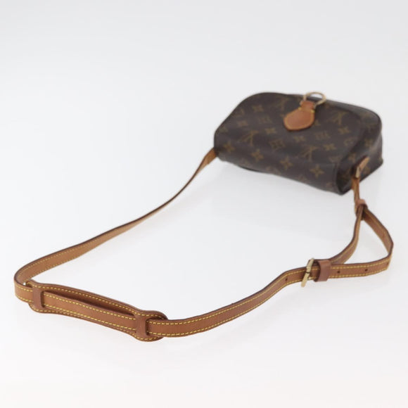 LOUIS VUITTON Monogram Saint Cloud PM Shoulder Bag M51244 LV Auth BA12390