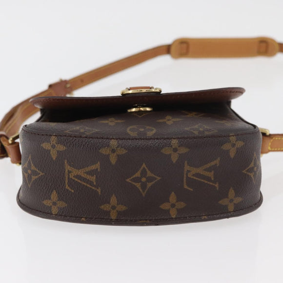 LOUIS VUITTON Monogram Saint Cloud PM Shoulder Bag M51244 LV Auth BA12390