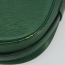LOUIS VUITTON Epi Jeune Fille MM Shoulder Bag Green M52154 LV Auth BA12391-15