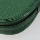 LOUIS VUITTON Epi Jeune Fille MM Shoulder Bag Green M52154 LV Auth BA12391-17
