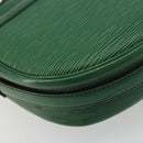 LOUIS VUITTON Epi Jeune Fille MM Shoulder Bag Green M52154 LV Auth BA12391-18