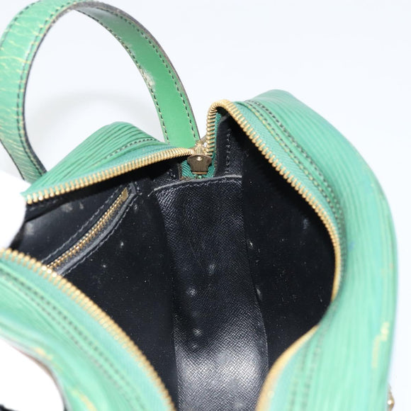 LOUIS VUITTON Epi Jeune Fille MM Shoulder Bag Green M52154 LV Auth BA12391