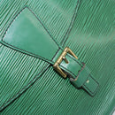 LOUIS VUITTON Epi Jeune Fille MM Shoulder Bag Green M52154 LV Auth BA12391-25