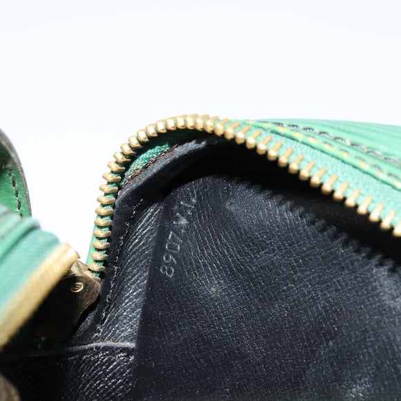 LOUIS VUITTON Epi Jeune Fille MM Shoulder Bag Green M52154 LV Auth BA12391