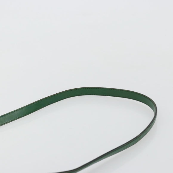LOUIS VUITTON Epi Jeune Fille MM Shoulder Bag Green M52154 LV Auth BA12391