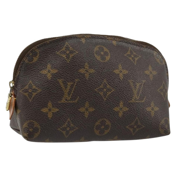 LOUIS VUITTON Monogram Pochette Cosmetic PM Pouch M43998 LV Auth BA12392