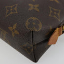 LOUIS VUITTON Monogram Pochette Cosmetic PM Pouch M43998 LV Auth BA12392-15