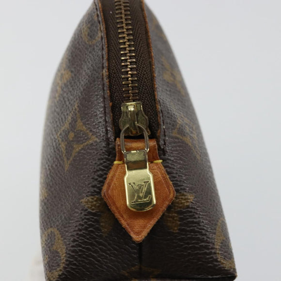 LOUIS VUITTON Monogram Pochette Cosmetic PM Pouch M43998 LV Auth BA12392