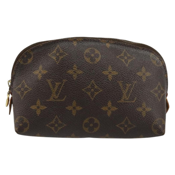 LOUIS VUITTON Monogram Pochette Cosmetic PM Pouch M43998 LV Auth BA12392