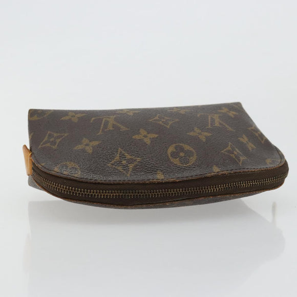 LOUIS VUITTON Monogram Pochette Cosmetic PM Pouch M43998 LV Auth BA12392