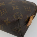 LOUIS VUITTON Monogram Pochette Cosmetic PM Pouch M43998 LV Auth BA12392-7