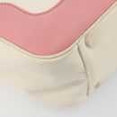 CHANEL Tote Bag Canvas Beige Gold CC Auth BA12393-18