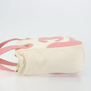 CHANEL Tote Bag Canvas Beige Gold CC Auth BA12393-4