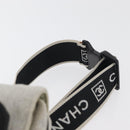 CHANEL Sports Line Waist bag Cotton Gray Silver CC Auth BA12396A-8