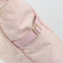 CHANEL New Travel Line Tote Bag Nylon Pink Gold CC Auth BA12398-14