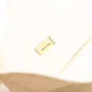 CHANEL Choco Bar Wild Stitch Hand Bag Canvas Beige Gold CC Auth BA12400A-12