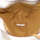 Stella MacCartney Tote Bag Leather Ivory Gold Auth BA12402A-16