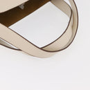 Stella MacCartney Tote Bag Leather Ivory Gold Auth BA12402A-7