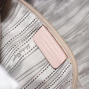 Salvatore Ferragamo Vala Chain Hand Bag Leather Pink Gold Auth BA12403A-12