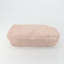 Salvatore Ferragamo Vala Chain Hand Bag Leather Pink Gold Auth BA12403A-5