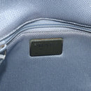 PRADA Backpack Leather Light Blue Silver Auth BA12406A-20
