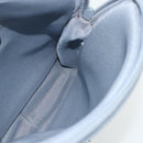 PRADA Backpack Leather Light Blue Silver Auth BA12406A-21
