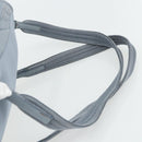 PRADA Backpack Leather Light Blue Silver Auth BA12406A-8