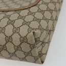 GUCCI GG Supreme Web Sherry Line Tote Bag PVC Beige Red 39 02 003 Auth BA12408-10