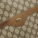 GUCCI GG Supreme Web Sherry Line Tote Bag PVC Beige Red 39 02 003 Auth BA12408-14