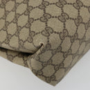 GUCCI GG Supreme Tote Bag PVC Beige Gold 39 02 061 Auth BA12409-16