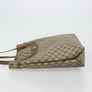 GUCCI GG Supreme Tote Bag PVC Beige Gold 39 02 061 Auth BA12409-4
