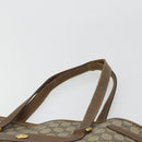 GUCCI GG Supreme Tote Bag PVC Beige Gold 39 02 061 Auth BA12409-14