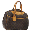 LOUIS VUITTON Monogram Deauville Hand Bag M47270 LV Auth BA12418-1