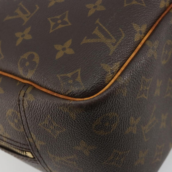 LOUIS VUITTON Monogram Deauville Hand Bag M47270 LV Auth BA12418