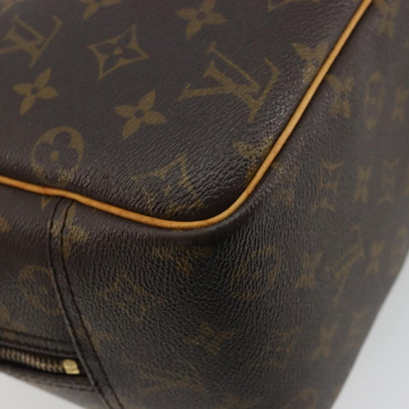 LOUIS VUITTON Monogram Deauville Hand Bag M47270 LV Auth BA12418